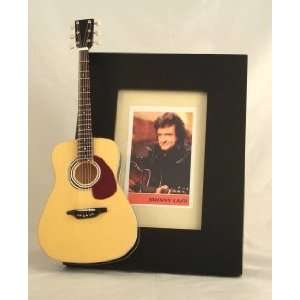   JOHNNY CASH Miniature Guitar Photo Frame Martin Musical Instruments