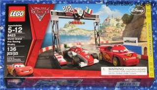 Lego 8423 Disney Pixar Cars 2 WGP RACING RIVALRY Special Edition Play 
