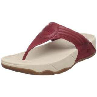  FitFlop Womens Walkstar 3 Leather Toning Flip Flop Shoes