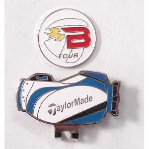   Tour Burner Blue Golf Magnetic Hat Clip & Ball Marker 