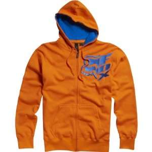   Hoody Zip Race Wear Sweatshirt   Day Glo Orange / Medium Automotive
