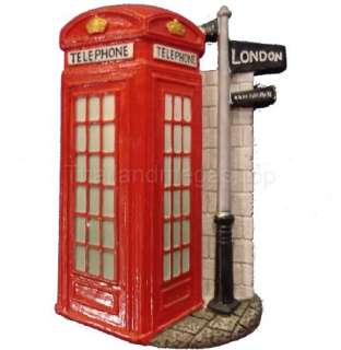  product 3d red phone booth london england miniature