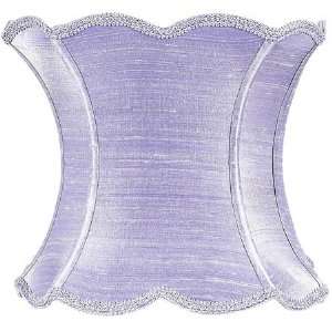    Lavender Extra Large Scallop Hourglass Lamp Shade