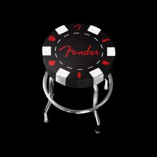 Fender 24 Poker Chip Logo Barstool Seat  