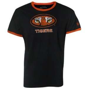  Izod Auburn Tigers Navy Blue Ringer T shirt Sports 