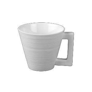  J.L. Coquet Hemisphere White Boat Coffee Cup 2.5 oz 