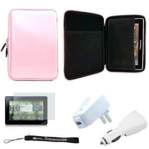 com Pink Carbon Fiber Durable Slim Protective Eva Storage Cover Cube 