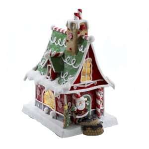 Kurt Adler 11 Inch Christmas Gingerbread C7 Lighted House