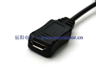Micro USB Female to Apple Dock Male Charge Data Cable for 30pin iPhone 