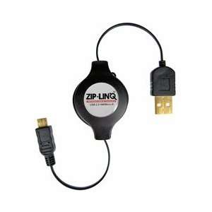  Zip Linq RETRACTABLE USB MICRO B CABLEKINDLE2 