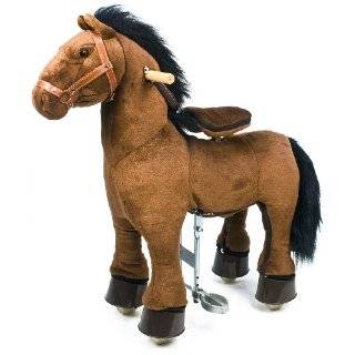   Cycle 27 Ride On Brown Horse   Next Generation Riding Horse Toy