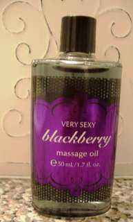 Victorias Secret Very Sexy Blackberry Massage Oil  
