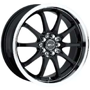  MSR 092 Black Wheel (18x7.5/4x100mm) Automotive