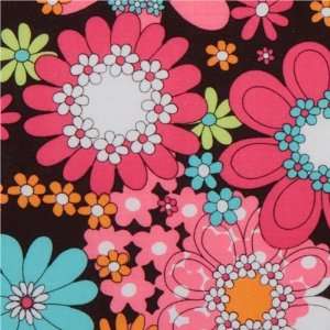   fabric Peace Flowers (Sold in multiples of 0.5 meter) Toys & Games