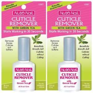 Nutra Nail Green Tea Cuticle Remover, 0.45 oz, 2 ct (Quantity of 4)