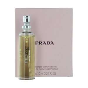  Prada by Prada SET EAU DE PARFUM REFILL PURSE SPRAY .34 OZ 