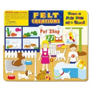  Pet Shop Felt Creations Play Set Toys & Games