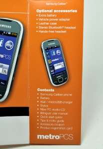 SPECIAL MINT SAMSUNG CALIBER (METRO PCS) CELL PHONE WEB  R680 VIDEO 