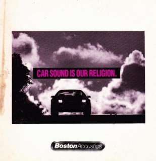 Boston Acoustics PROMO CD jazz orchestra music tracks  