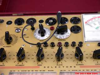 Vintage Hickok 800 Micro Mho Mutual Conductance Tube Transistor Tester 