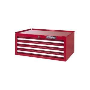 Proto 44106 27Wx18Dx11 1/2H Red Standard Duty 4 Drawer Intermediate 