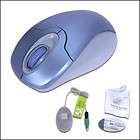 Microsoft 3 Button Blue Wireless Optical Mouse 3000 NEW