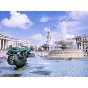  Trafalgar Square, London, England, United Kingdom Premium 