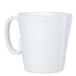  Vietri Lastra White Mug (Set of 4)