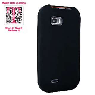 Mobile LG myTouch Q D3O Sleeve Rubber Cover Gel Skin Case +LCD Car 