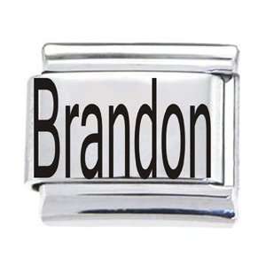  Body Candy Italian Charms Laser Nameplate   Brandon 