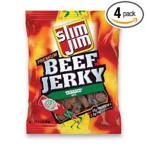 Slim Jim Tabasco Jerky, 2.9 Ounce (Pack Grocery & Gourmet Food