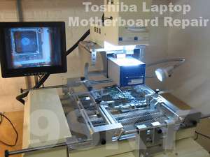 LAPTOP MOTHERBOARD FLAT REPAIR TOSHIBA SATELLITE A500  