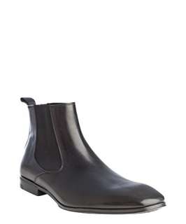 Gordon Rush black leather Dorset chelsea boots