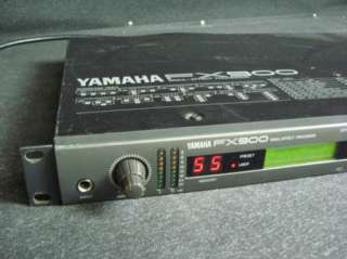 Yamaha FX900 Multi Effects Processor FX 900 Rack  
