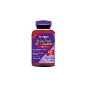  Hyaluronic Acid Veggie MSM Glucoseamine   90 caps Health 