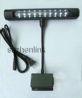 New Super Clip On Style Book Music Stand LED Light Lamp  