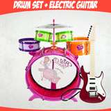 pcs drum guitar musical playset pink $ 29 95 $ 14 95 shipping