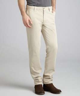 Edun clay twill pocket detail slim pants  