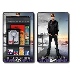  Kindle Fire Skins Kit   Justin Bieber Never Say Never Movie 