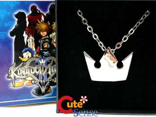 Kingdom Hearts II Sora Crown Cosplay Necklace Gift Box  