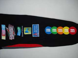 NASCAR Kyle Busch M&M Black cotton Jacket NEW S  