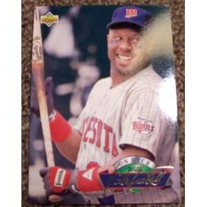  1993 Upper Deck Kirby Puckett # 19 MLB Baseball On Deck 
