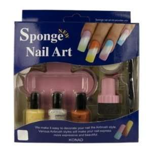  Konad Sponge Nail Art Kit   02 Beauty
