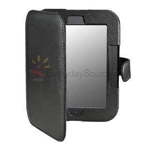   Nook 2 2nd Simple Touch/GlowLight Reader Black Leather Cover Case