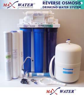   COMMERCIAL / HOME REVERSE OSMOSIS SYSTEM 180GPD MEMBRANE 4.5G NSF TANK