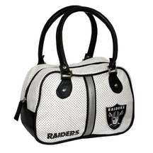 LA Oakland Raiders AUTHENTIC Bowling Purse handbag Embroidered FAST 