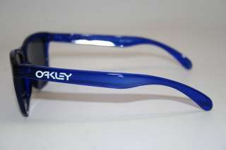 OAKLEY FROGSKINS CRYSTAL BLUE GREY SUNGLASSES  
