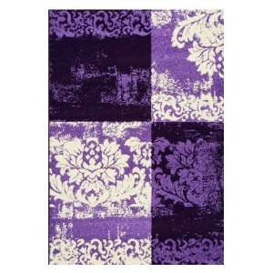  NEW Carpet Area Rug 5 3 x 7 7 Purple Overdyed 