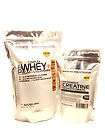 5lb 100 % whey protein isolate complex 1000g micronized creatine