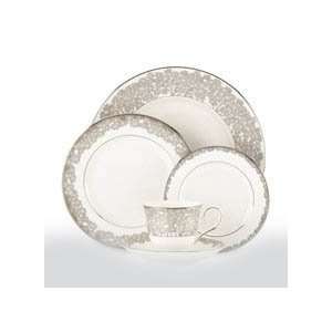  Lenox L Collection Silver Bouquet Pasta/Rim Soup Bowl 